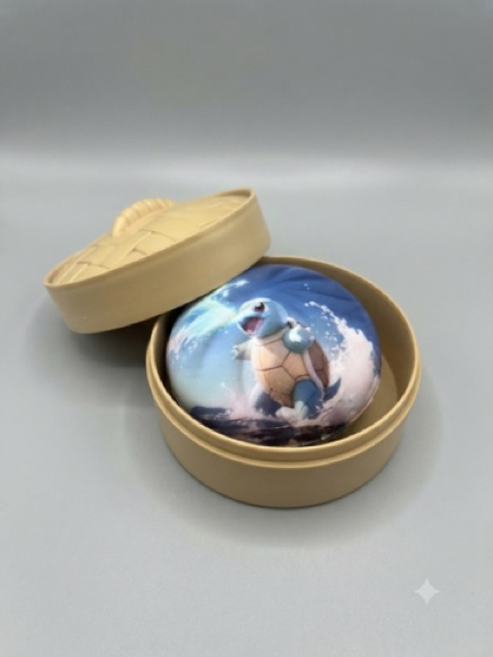 Pokémon Squirtle Foam Dumpling Squishy with Storage Case